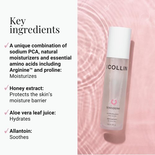 G.M. COLLIN Sensiderm Soothing Mist - Hydrating Facial Toner for Sensitive Skin | Soothes & Hydrates