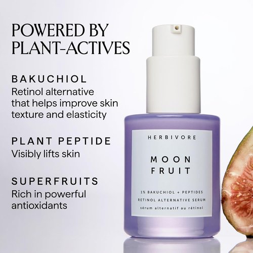 Herbivore Moon Fruit Serum - Hydrating & Brightening Facial Oil | 1 oz