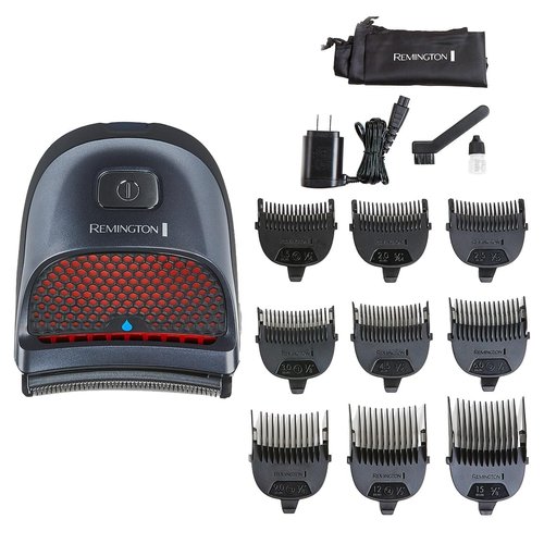 Remington Shortcut Pro Hair Trimmer Kit - Waterproof Cordless Razor for Head & Beard | 14-Piece Set