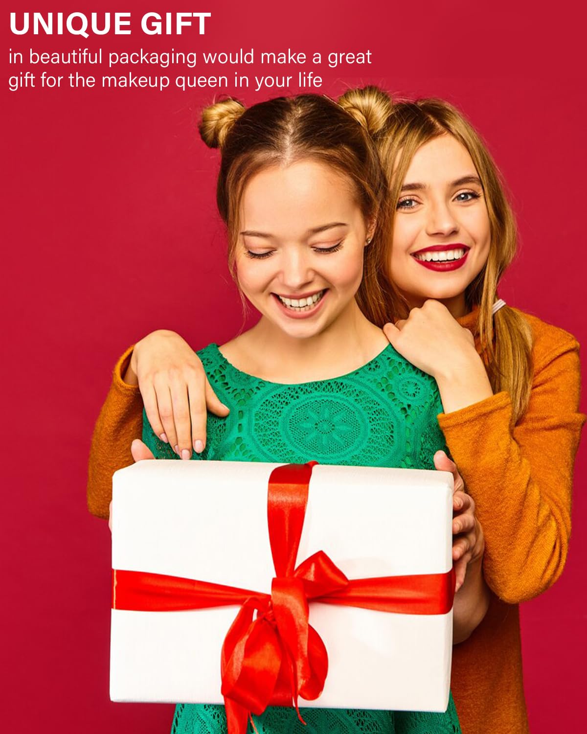 LETGO Clear Makeup Bags Set - TSA Approved Toiletry Bag with Handle Large Opening, Clear Toiletry Bags Case Pouch for Traveling Travel Car Orangizer Storage Essentials (Mini+Large White)