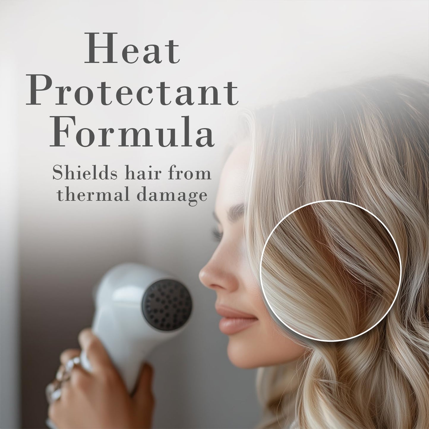 VoCÊ Thermal Protection Haircare Spray | Natural Heat Protectant for Hair | Memory Retention, Anti-Frizz, Non-Toxic, Cruelty-Free, Vegan (8.5 oz | 250 ml)