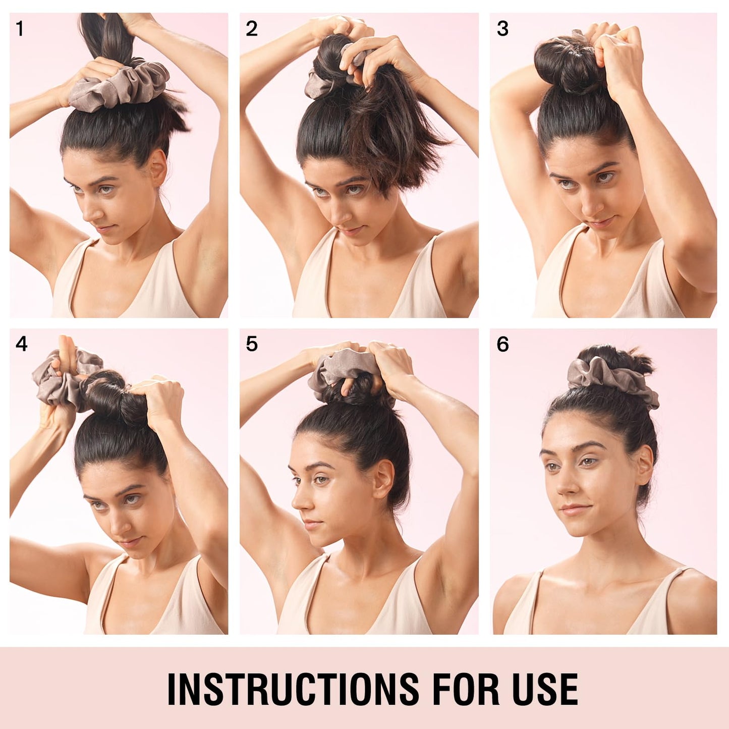 BLINKEEN Heatless Curling Scrunchie, Heatless Hair Curler to Sleep In, No Heat Curls for Long Hair, Soft Sleep Hair Roller (Navy blue)