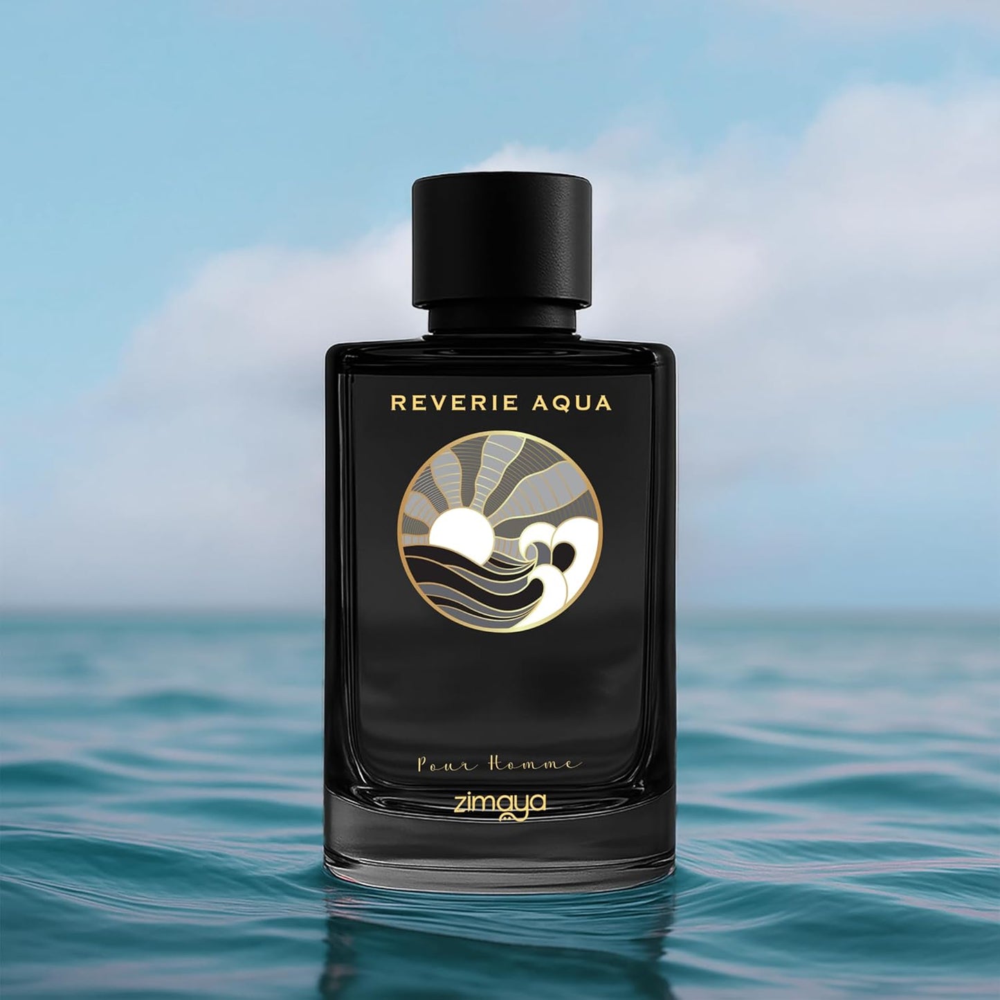 Zimaya Reverie Aqua Pour Homme Eau De Parfum - Refreshing Fragrance, 3.4 Fl. Oz