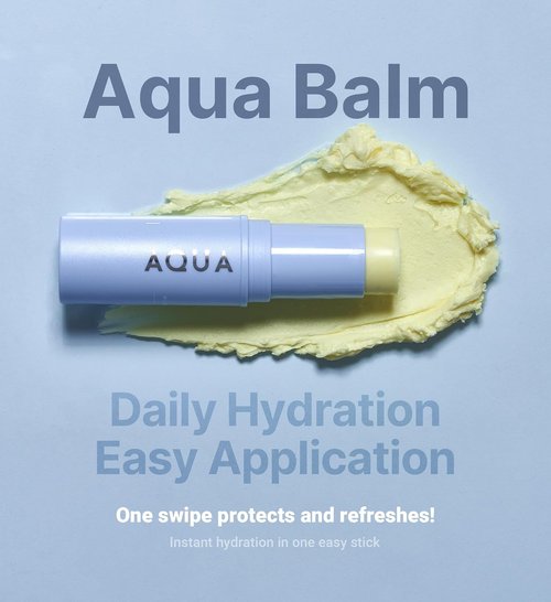 KAHI Aqua Balm Stick - Lightweight Korean Sun Stick & Eye Treatment Balm for Deep Moisture