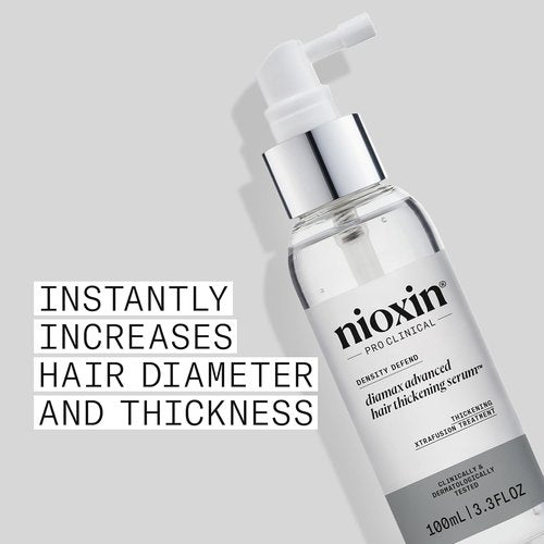 Nioxin Density Defend Diamax Advanced Hair Thickening Serum - Thicker, Fuller Hair | 3.38 Fl Oz