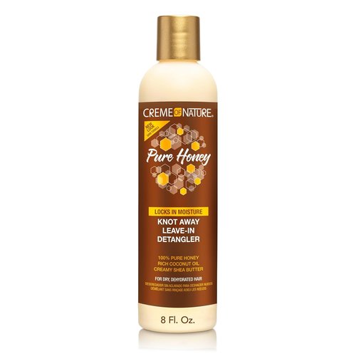 Creme of Nature Pure Honey | Moisturizing Hair Mask for Soft, Hydrated Hair - 12 Oz