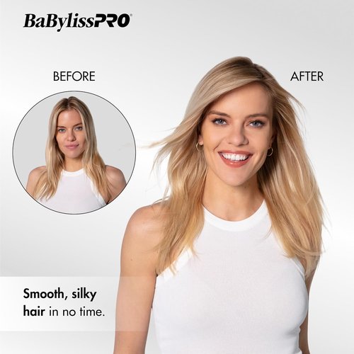 BaBylissPRO Turbo Hair Dryer - Powerful 2000W Fast Drying | Lightweight & Compact Design