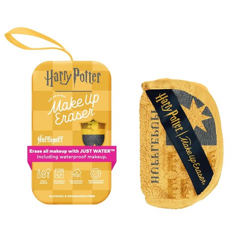 MakeUp Eraser Mini PRO - Effortlessly Remove All Makeup With Just Water | Chic Harry Potter Hufflepuff, 1ct