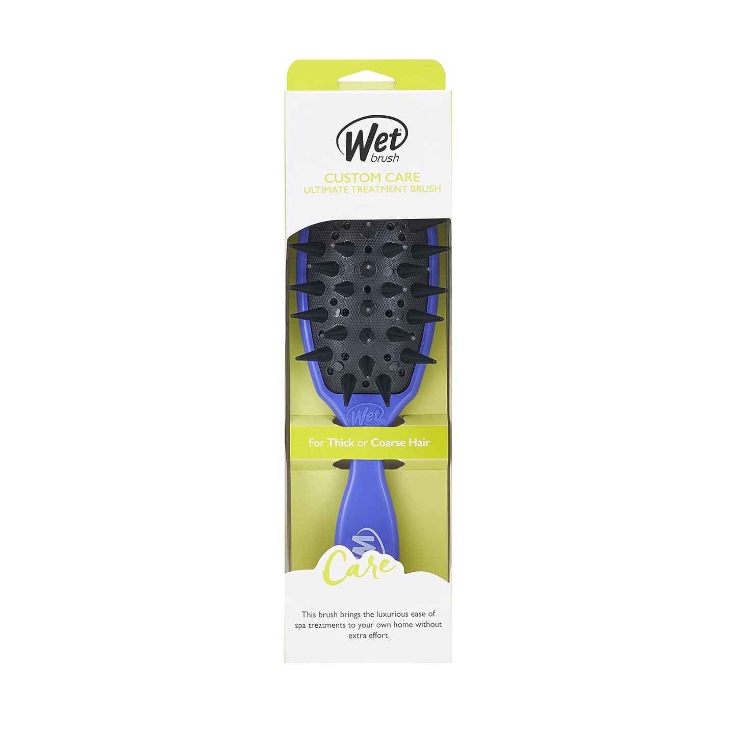Wet Brush Custom Care Treatment Brush - Purple for Effortless Detangling and Smooth Hair