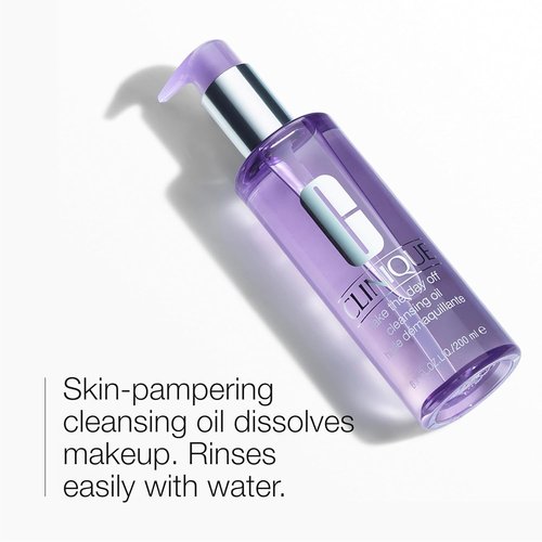 Clinique Take The Day Off Cleansing Oil - Gentle Makeup Remover for All Skin Types | 6.7 Fl Oz
