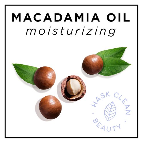 Hask Macadamia Oil Hair Treatment - Revitalizing Shine Formula | 0.625 Ounces