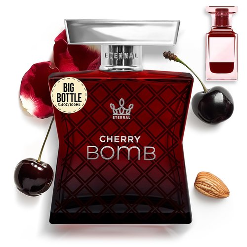 Eternal Fragrance - Eternal Cherry Bomb Eau de Parfum | 3.4 oz (100ml) - Long-Lasting Unisex Perfume with Clean Ingredients