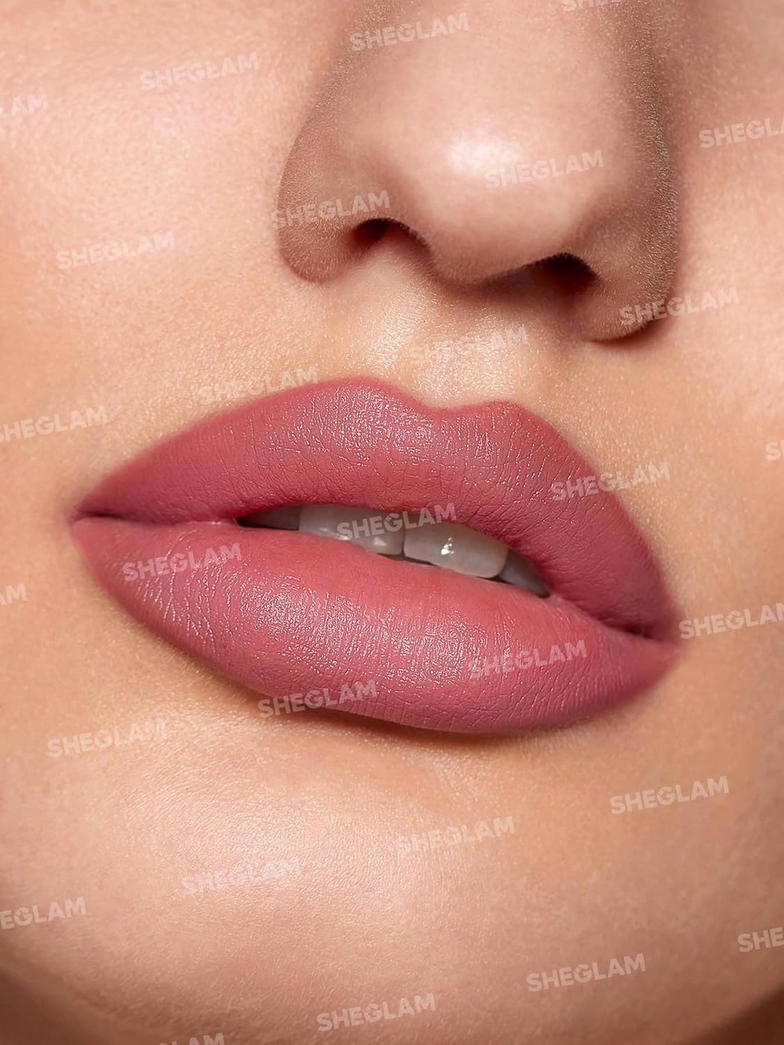 SheGlam 2 In 1 Matte Lip Liner & Long-Lasting Lipstick Set - Berry Whip Color