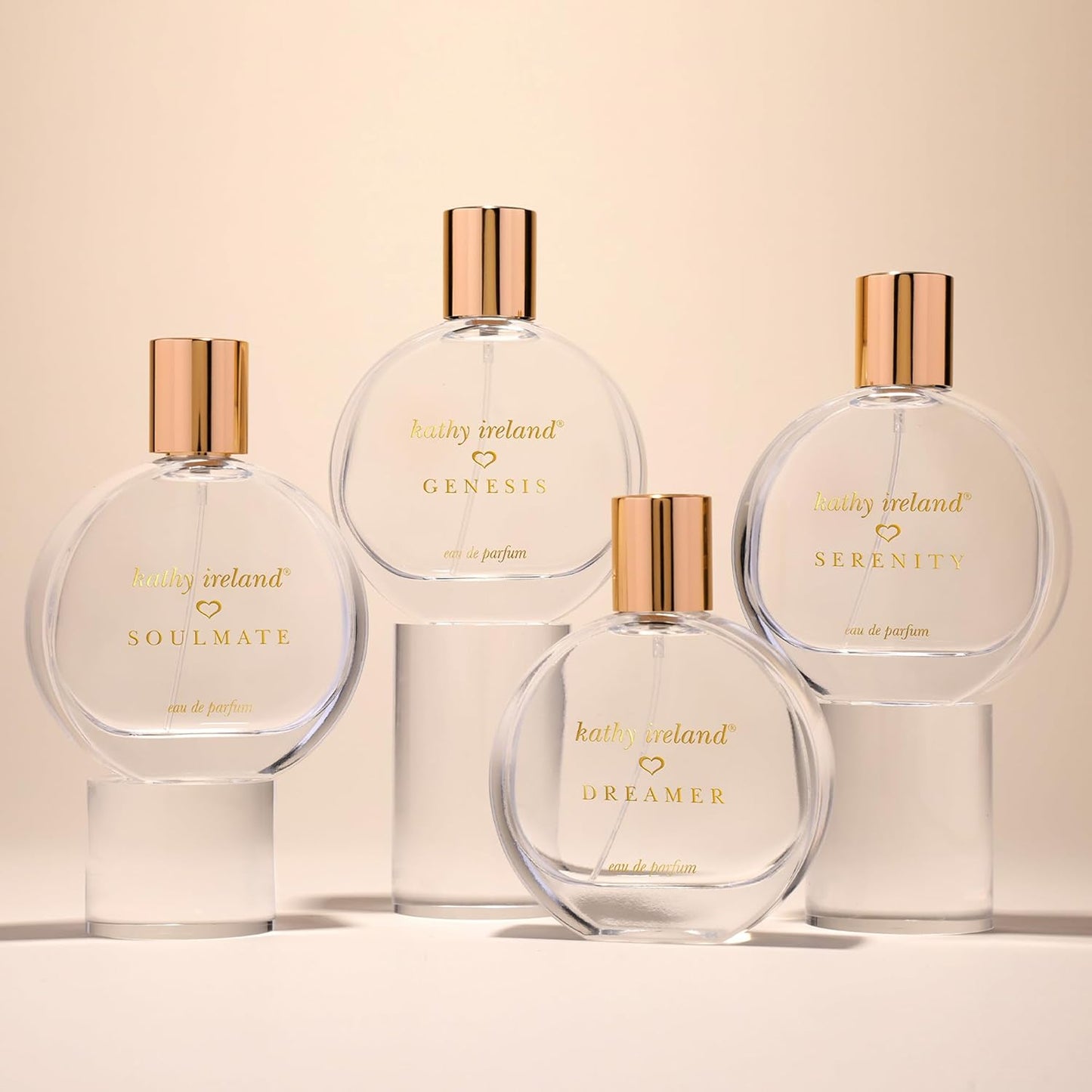 Kathy Ireland Dreamer Perfume - Citrus Floral Woody Eau de Parfum with Grapefruit & Gardenia - 3.4 oz