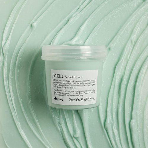 Davines MELU Conditioner - Anti-Breakage Formula for Long, Damaged Hair | Nourishing & Repairing