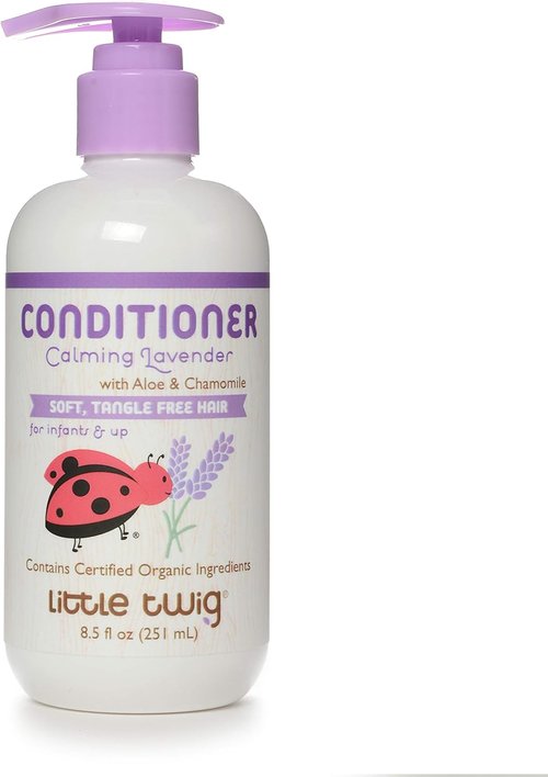 Little Twig Detangling Conditioner - Natural Plant-Derived Formula with Essential Oils | Lavender, 8.5 fl oz