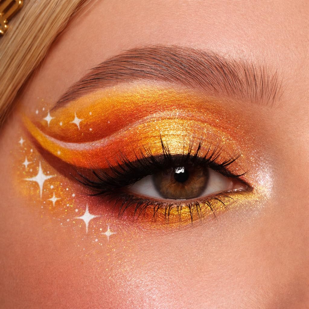 Winx Club Eyeshadow Palette - Stella Edition | Vibrant Colors for Stunning Looks