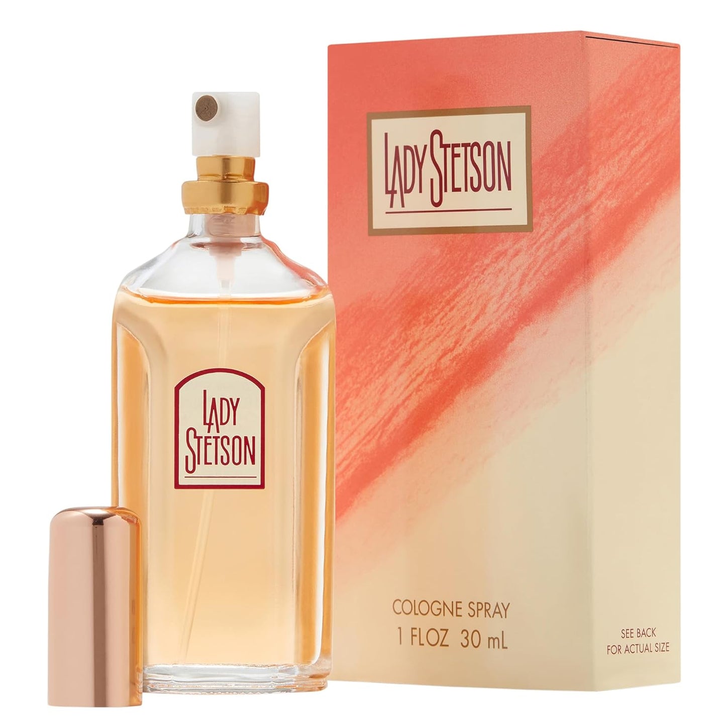 Stetson Lady Stetson Perfume for Women - Feminine Woody Fragrance with Peach, Rose & Sandalwood - 1.0 Fl Oz
