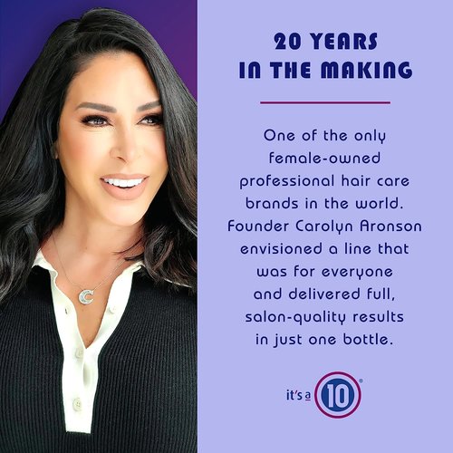 It's A 10 Miracle Super Hold Finishing Spray - Keratin Infused | 10 Oz for Long-Lasting Style