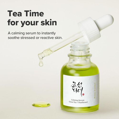 Beauty of Joseon Calming Serum - Green Tea & Panthenol for Soothing Sensitive Skin | 2 Fl. Oz.