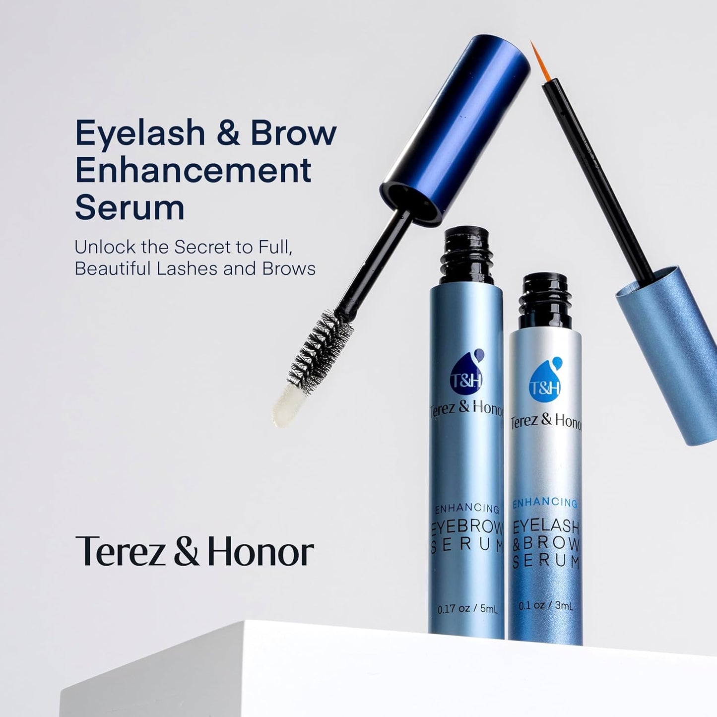 Skiennix Eyebrow Growth Serum - Natural Enhancer for Thicker, Fuller Brows - 5mL