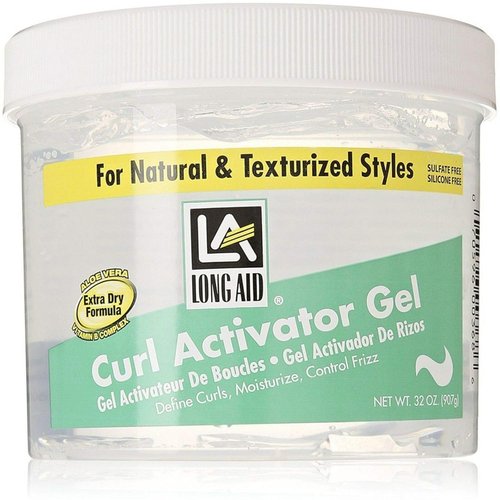 Long Aid Curl Activator Gel - Moisturizing Formula for Extra Dry Hair | 32oz