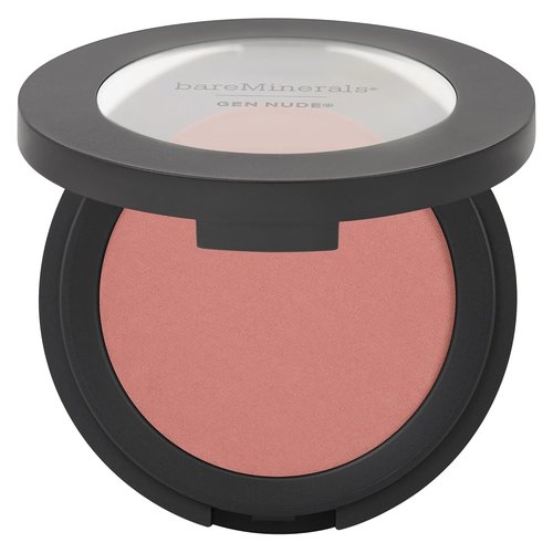 bareMinerals Gen Nude Powder Blush - Mineral-Based, Talc-Free, All-Day Wear, Buildable Coverage, Matte Finish