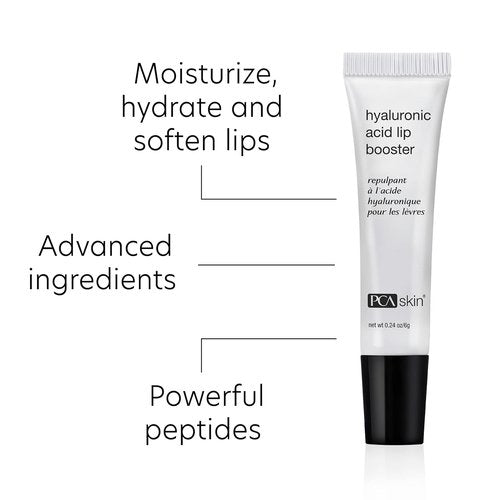 PCA SKIN Lip Plumper Serum - Hyaluronic Acid Booster for Plump, Hydrated Lips | 0.24 oz Tube