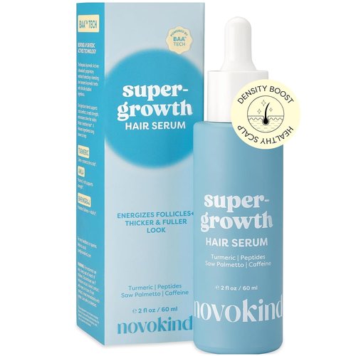 Regine Switzerland Hair Growth Serum - Water-Based Scalp Treatment for Thinning Hair | Caffeine & Peptides | Promotes Thicker, Fuller Hair for Women & Men - 2 fl oz
