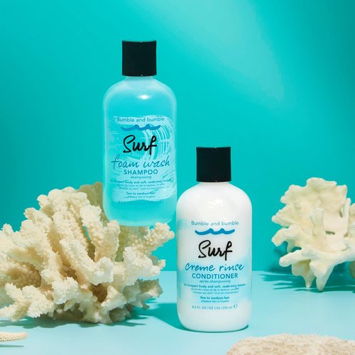 Bumble and bumble. Surf Creme Rinse Texturizing Conditioner | Adds Lightweight Seabreezy Texture | Volumizing + Hydrating |For Fine to Medium Wavy, Straight Hair, 8.5 Fl Oz