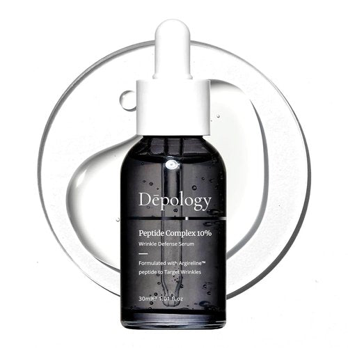 Depology Peptide Complex 10% Serum - Argireline™ Hydrating Face Serum for Dynamic Wrinkles | 1.01 fl oz