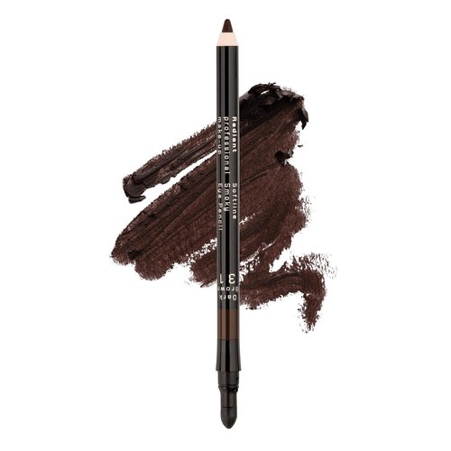 Radiant Waterproof Eyeliner Pencil - Long Lasting Smudge Proof Formula for Smoky Eyes - Dark Brown (31)