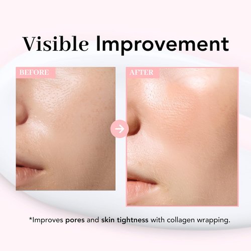 NOWATER Collagen Wrapping Mask - Hydrating & Firming Hydrolyzed Collagen Peel Off Mask (2.4 fl. oz)