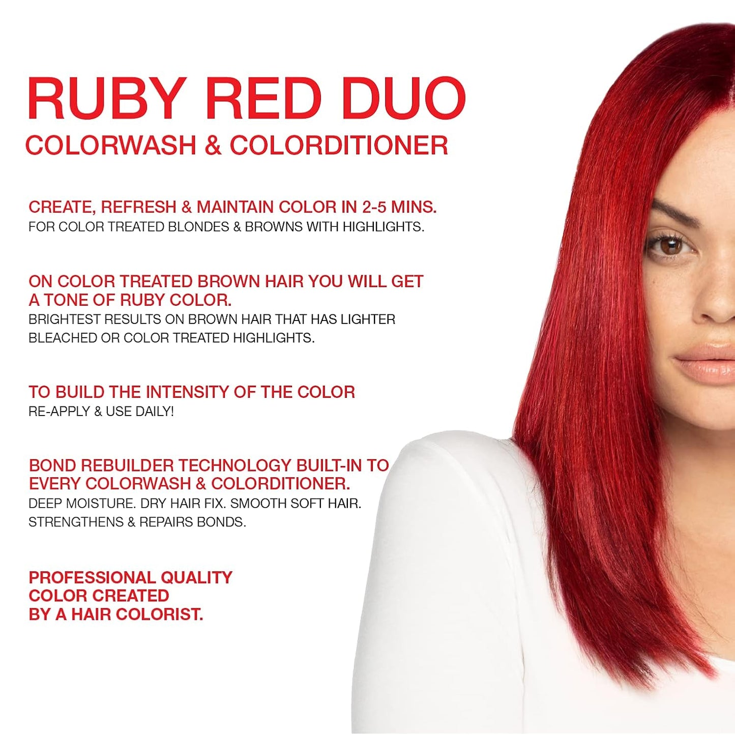 Celeb Luxury Intense Color Depositing Shampoo - Vegan BondFix Rebuilder for Vibrant, Semi-Permanent Hair Color