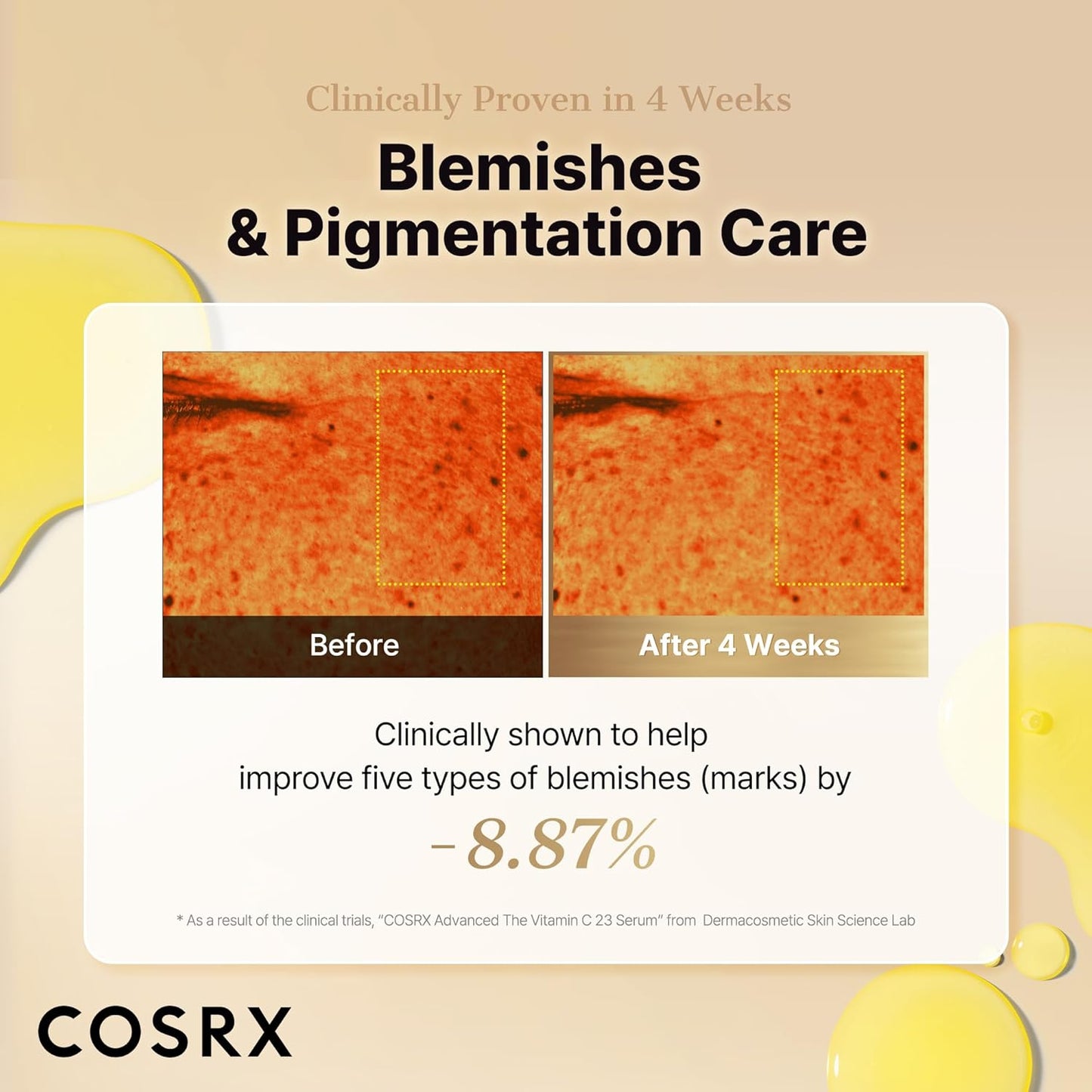 COSRX Advanced Pure Vitamin C 23% Serum - Brightening & Anti-Aging with Vitamin E & Glutathione | 0.7oz