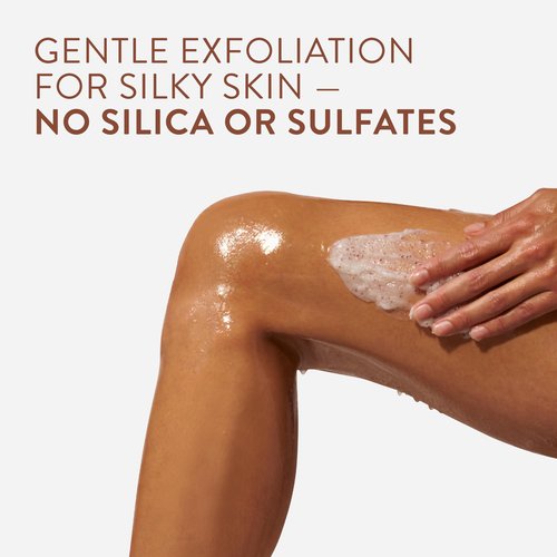 Native Body Scrub, Coconut & Vanilla, Exfoliating and Detoxifying for Soft Skin, Sulfate Free