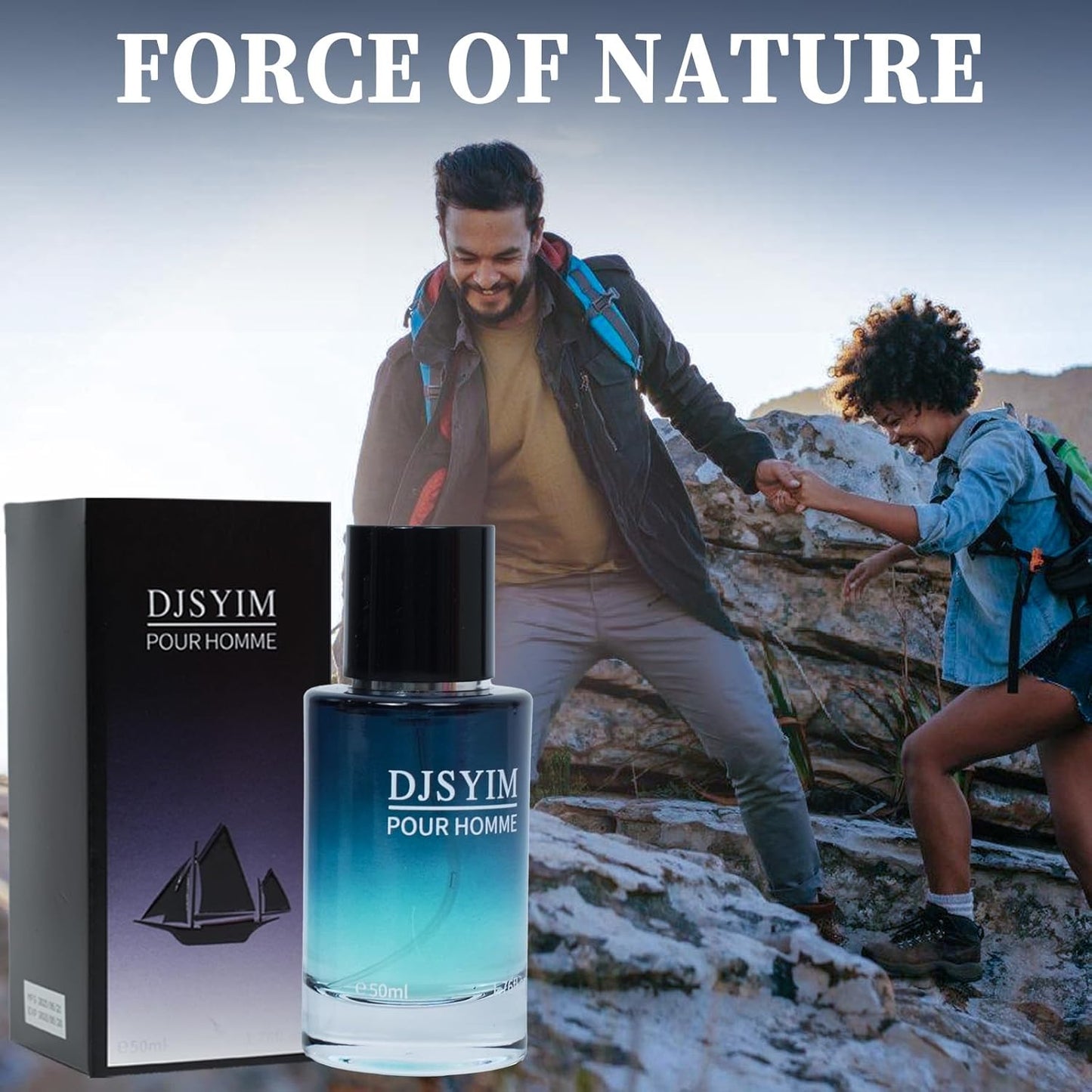 Skiennix Men's Eau de Toilette - Long-Lasting Pheromone Cologne | 1.7-Ounce Portable Spray