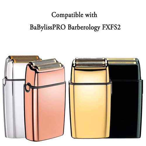 BaBylissPRO Replacement Foil & Cutters - Compatible with FXFS2 & FXFS2G Double Foil Shaver | Silver