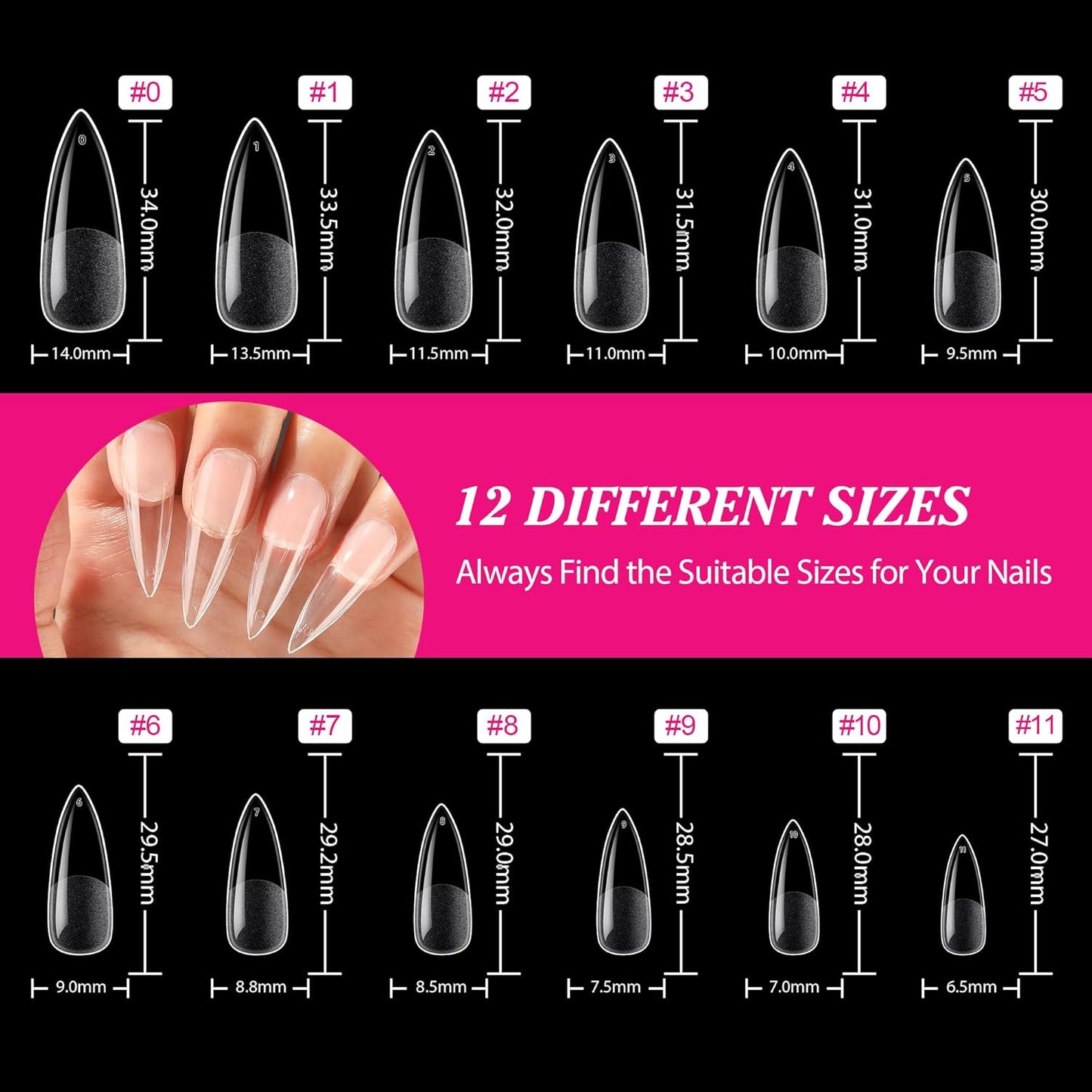 UNA GELLA Gel Nail Glue, Solid Nails Gl ue Gel 40g Lamp Curing Needed Soak Off G LUE Strong Nail G LUE G el for Acrylic Fake Nails Tips Extension Press On Nails for Gelly Tips