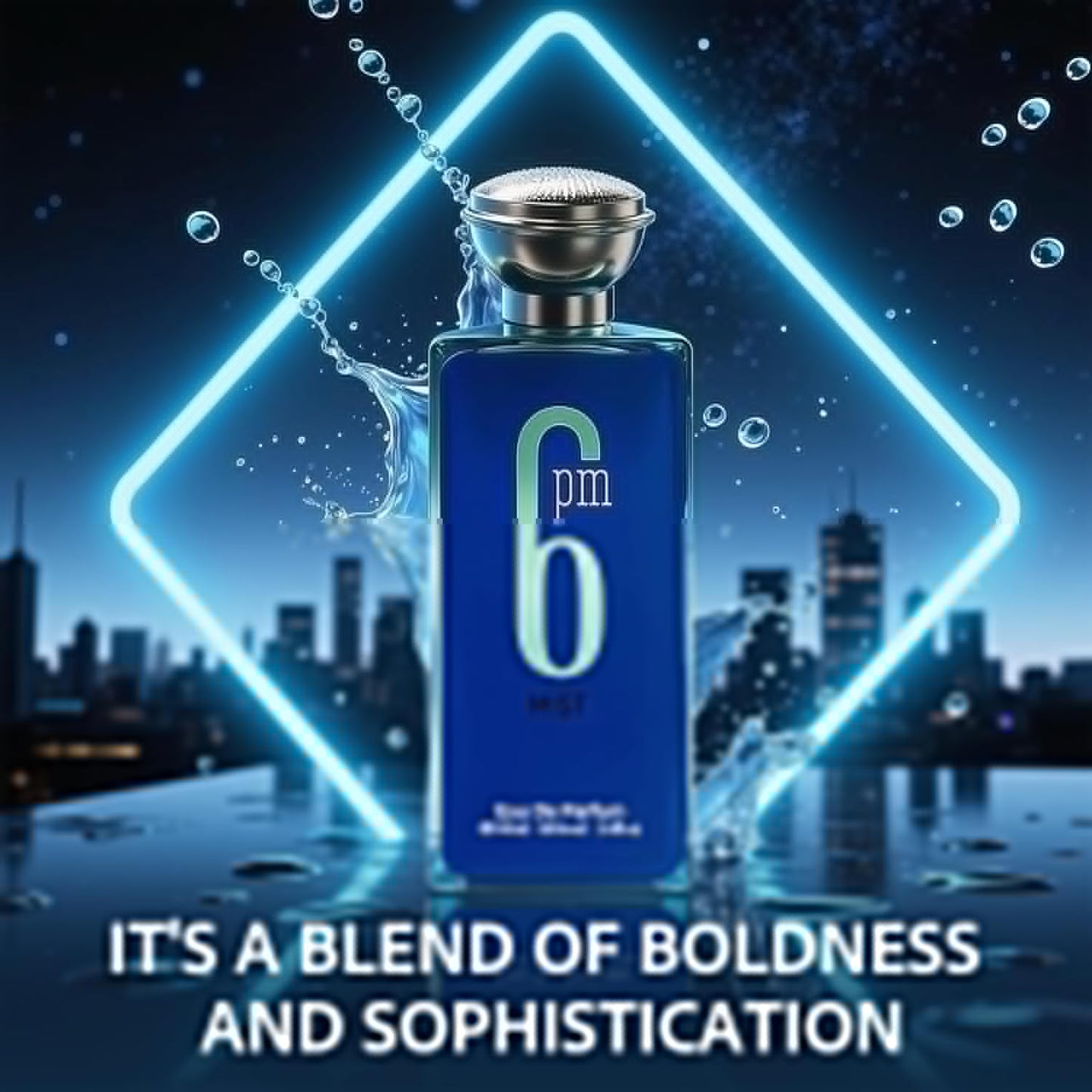 VENEZIO PROFUMO Arabic Inspired Perfume Set, 6 Bottles Collection, Oud Amber, Oud Amber Bleu, Klamath, Lion Black, Klamath, 6PM Mist, 3.4 fl oz Each