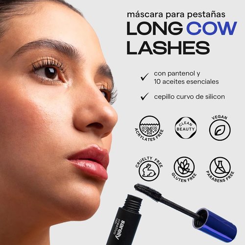 SARELLY Mascara Kit - Waterproof Volume & Gentle Eye Makeup Remover | Vegan & Cruelty-Free | 3-Pack