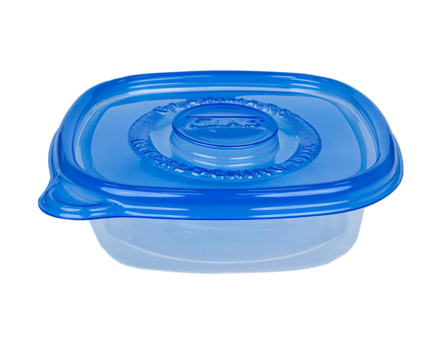 Glad GladWare To Go Snack Food Storage Containers - Medium Round - Meal Container Holds up to 24 Ounces of Food - Lock Tight Seal, 4 Count
