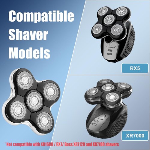 Remington Replacement Shaver Heads - Compatible with Balder Pro XR7000 | 2-Pack