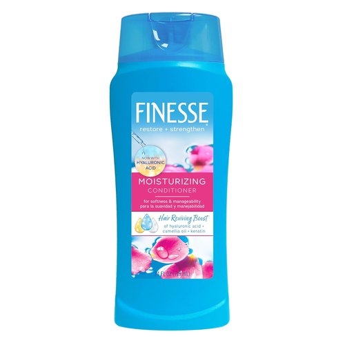 Finesse Restore + Strengthen Moisturizing Conditioner - 24 oz | Repair Dry, Damaged Hair for Soft, Healthy Shine