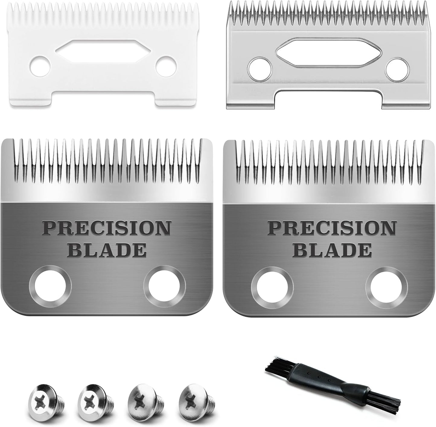 Wahl Precision Clipper Replacement Blades - Adjustable Hair Trimmer Parts | Pack of 2
