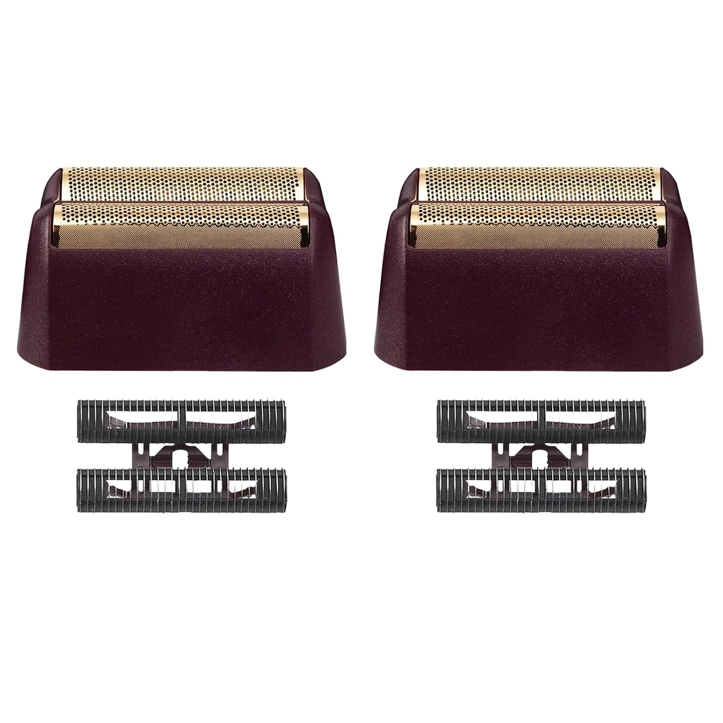 Wahl Finale Replacement Foil & Cutter Bar Assembly - Gold Super Close Shaver Foil | Red 2-Pack