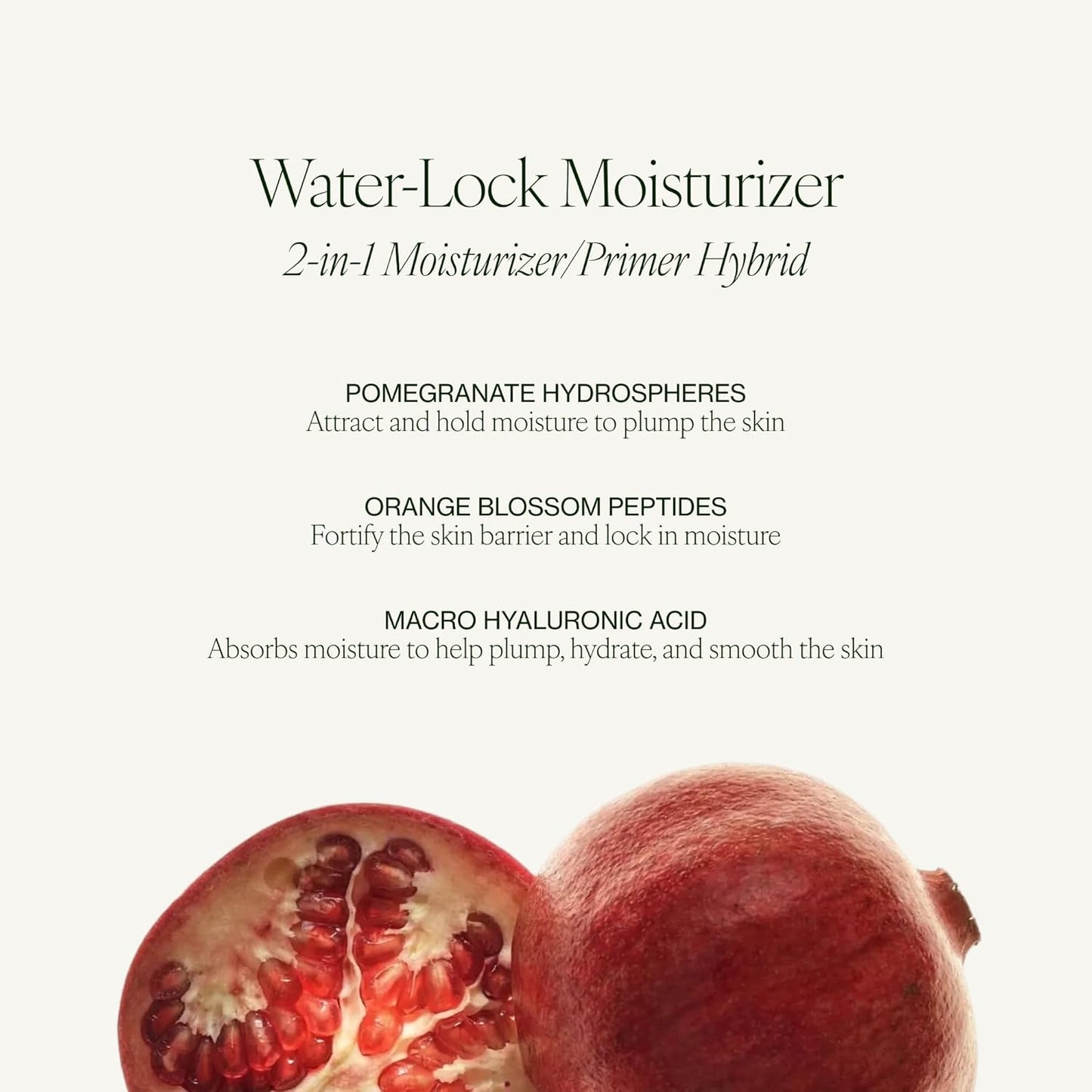 Tata Harper Water-Lock Moisturizer - Lightweight Gel Cream for Instantly Smooth Skin | Natural Skincare
