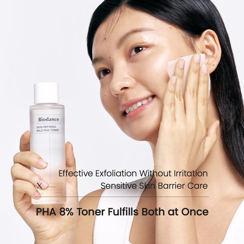 Biodance PHA Toner - Gentle Exfoliating & Hydrating Face Toner for Sensitive Skin | 5.07 fl. oz (150ml)
