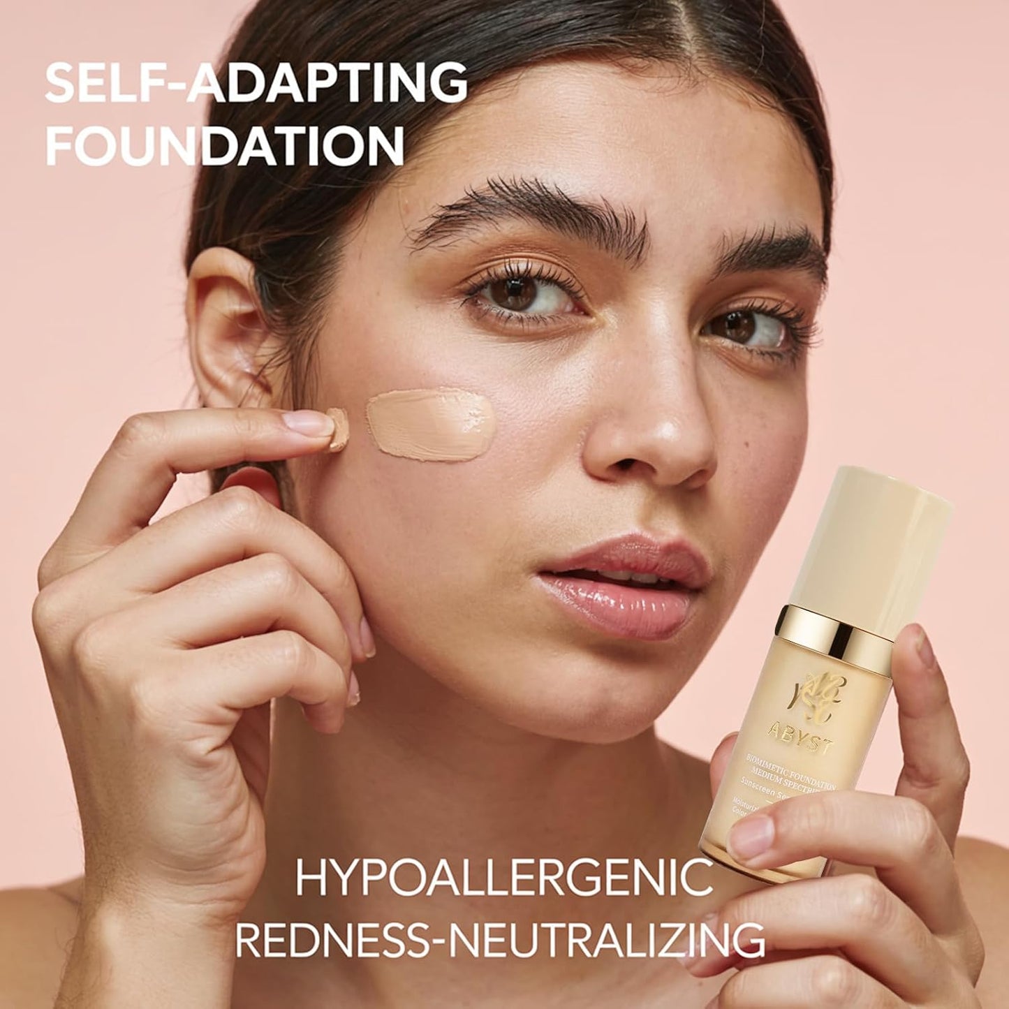 Skiennix 4-in-1 Color Changing Foundation - SPF 50 Adaptive Makeup Base for Perfect Skin Tone Match (#2 Neutral)