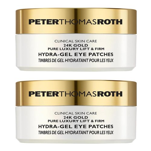 Peter Thomas Roth | 24K Gold Hydra-Gel Eye Patches | Anti-Aging Lift & Firm Treatment (Pack of 2)